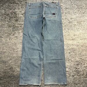 Vintage Split Skateboards Jeans Mens 38x32 Loose Skater Grunge 90s Y2K
